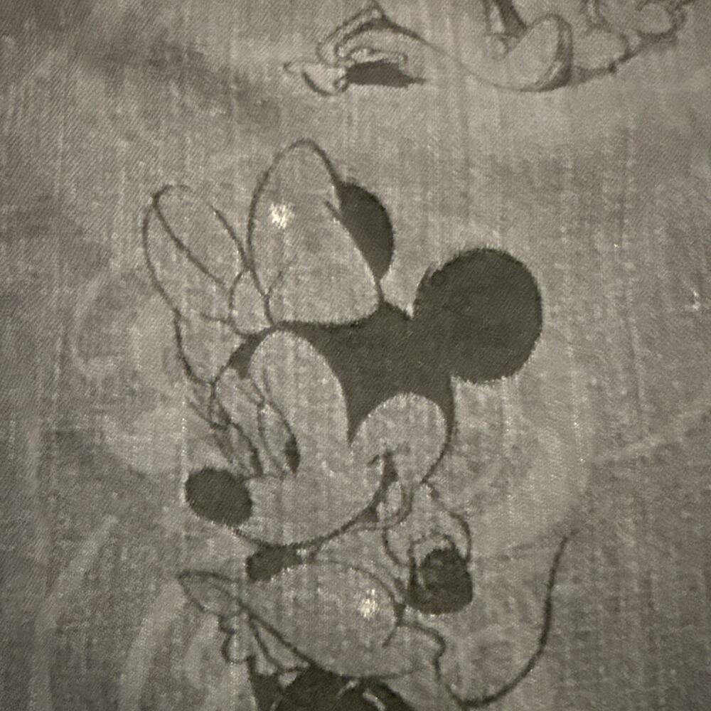 Disney Store Denim Jeans Capri Mickey Minnie Tinkerbell Alice Eeyore Cleo sz 14 - Picture 5 of 9